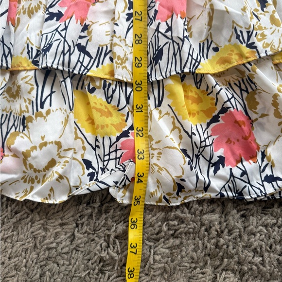 BCBG Max Azaria flounced racer back blouson mini dress - Picture 8 of 12